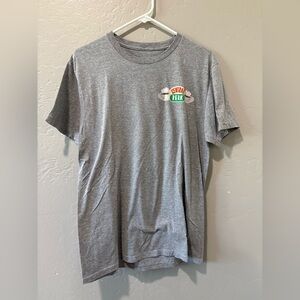FRIENDS Central Perk Gray Graphic Tee